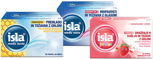 Družina pastil Isla – vsakdo lahko najde zase najboljše